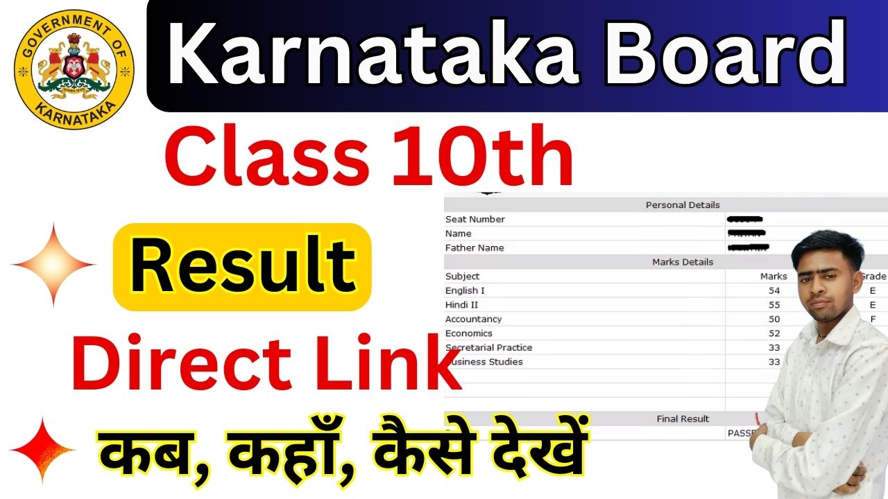 Karnataka Board 10th Result 2025