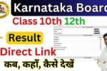 Karnataka Board Result 2025