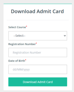 BA Semester Admit Card kaise nikle