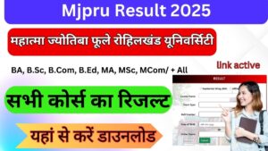 Mjpru Result 2025