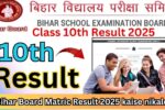 Bihar Board Matric Result 2025 kaise nikale