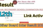 Bihar Board 12th Result 2025 Link Active