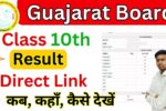 Guajarat Board 10th Result 2025