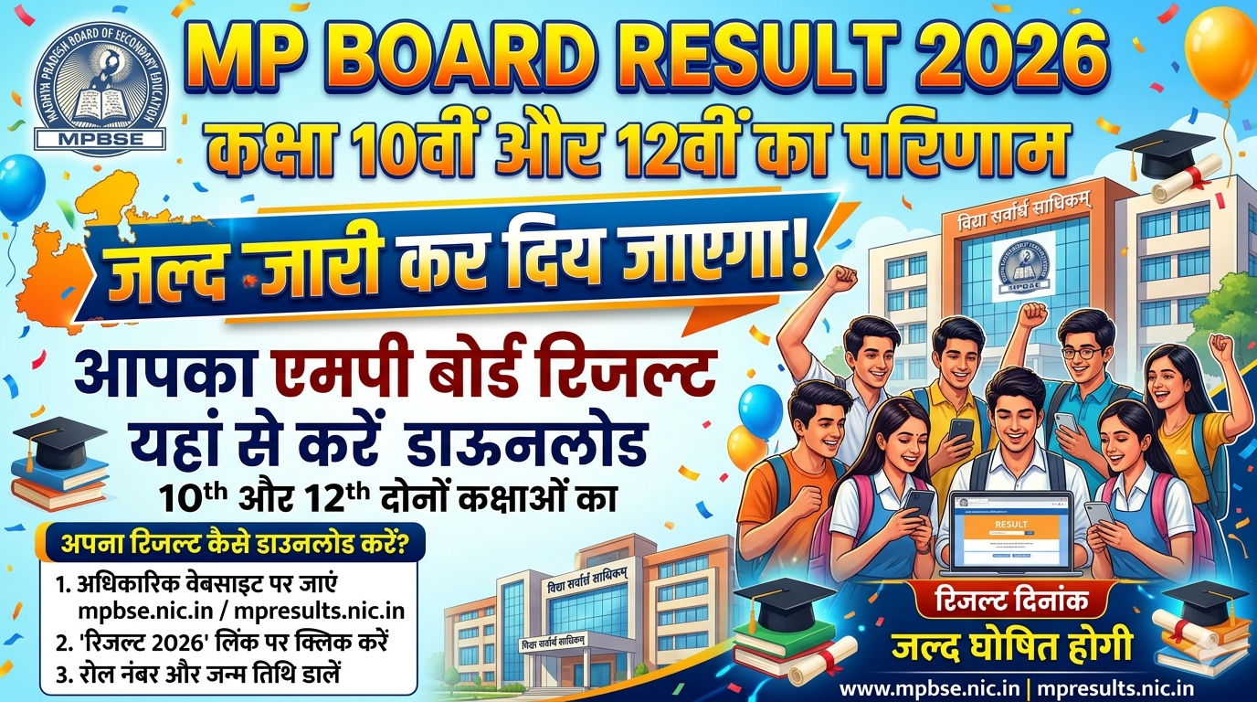 MP Board Result 2026 Kab Aayega