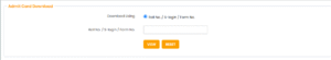 Bsc Admit Card 2025