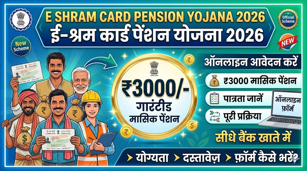 E Shram Card Pension Yojana