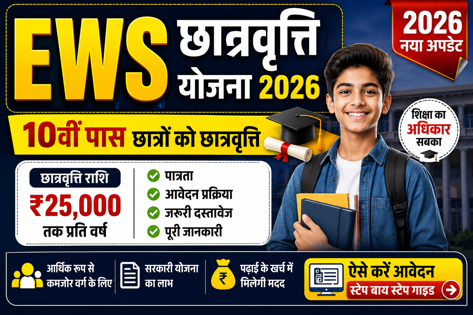 EWS Scholarship Yojana 2026
