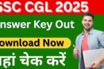 SSC CGL 2025 Answer Key