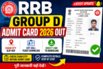 RRB Group D Admit Card 2026