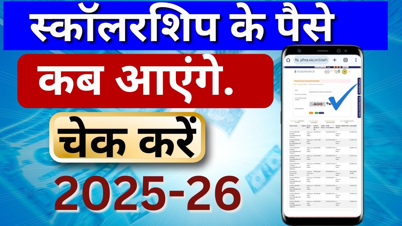 UP Board Scholarship Kab Aayega 2025