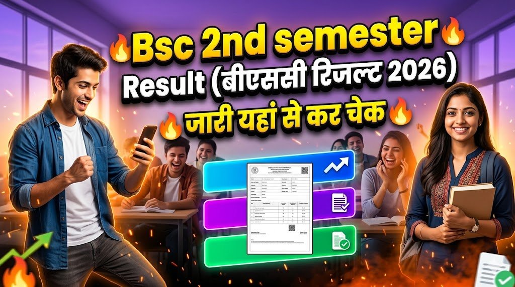 Bsc 2nd semester Result