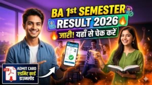 BA 1st semester Result