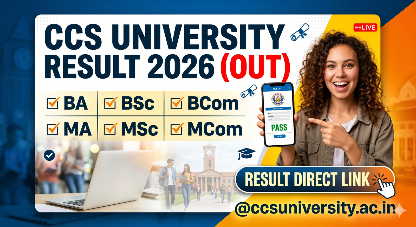 CCS University Result 2026