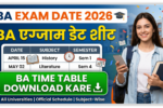BA Exam date 2026