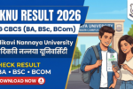 AKNU Result 2026