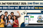 MA 2nd year Result 2026