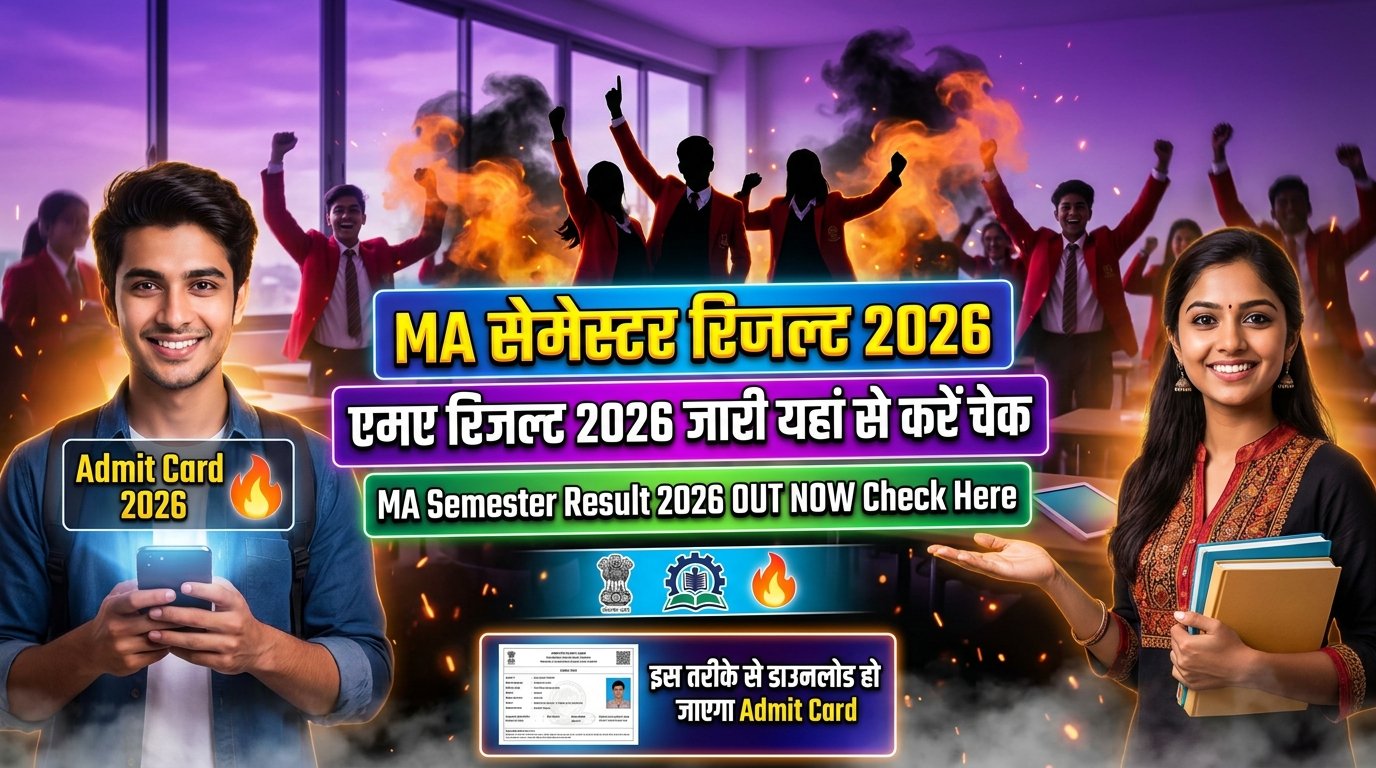 MA semester Result 2026