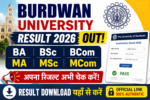Burdwan University Result 2026