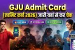GJU Admit Card