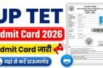 UPTET Admit Card 2026