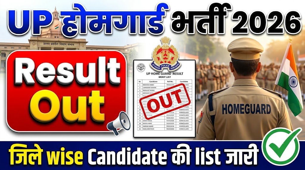 UP Home Guard Result 2026