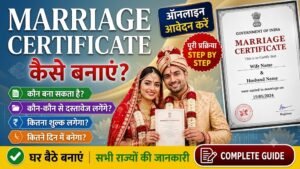 Marriage Certificate Online Apply